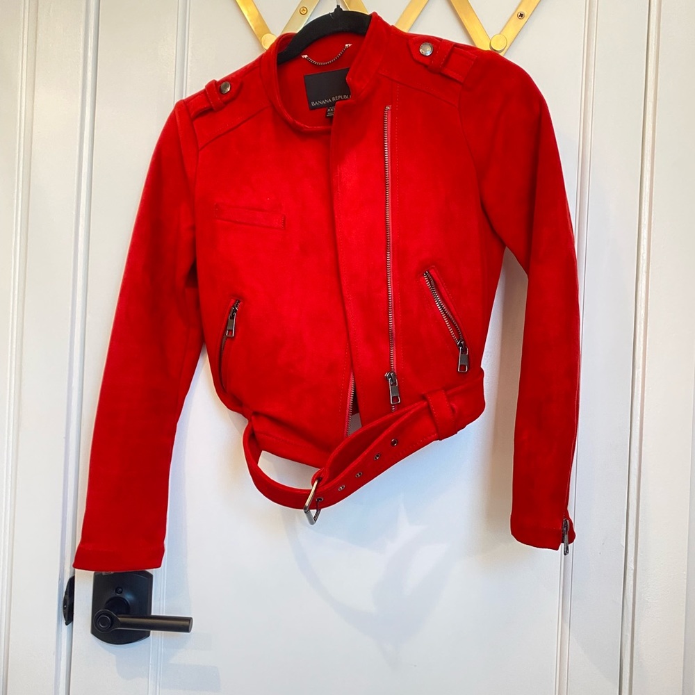 Banana Suede motor jacket